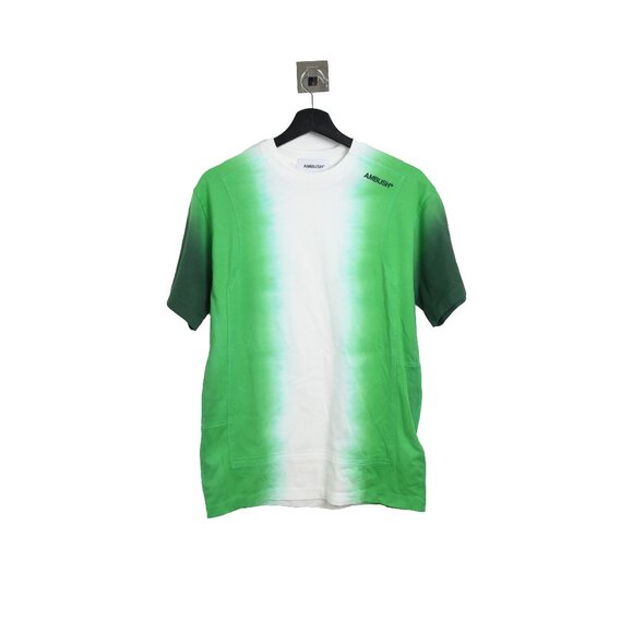 Ambush Tie Dye Paneled T-shirt Green